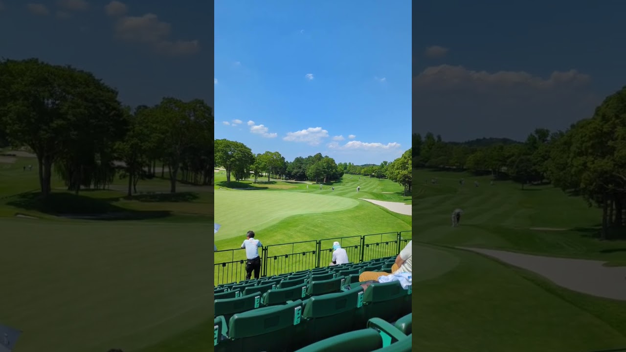 モンダミンカップ  練習公開日  鶴岡果恋  女子ゴルフ JLPGA #shorts