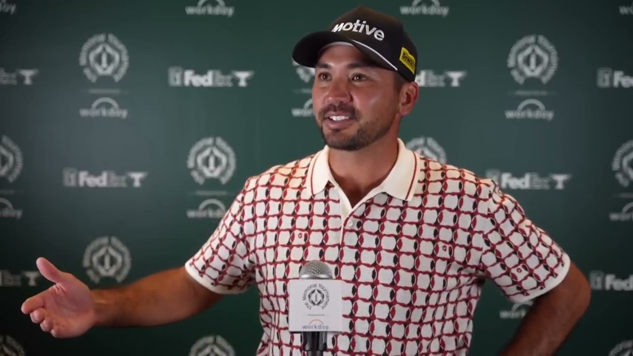 Jason Day Friday Flash Interview 2024 Memorial Tournament presented by Workday
