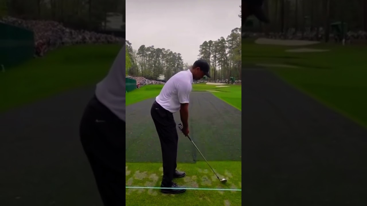 Tiger Woods Iron Swing At The Masters