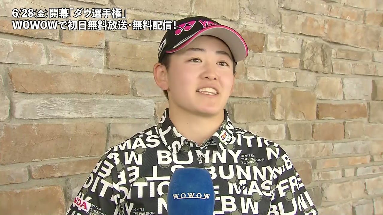 【岩井明愛】KPMG全米女子プロゴルフ選手権 最終日インタビュー