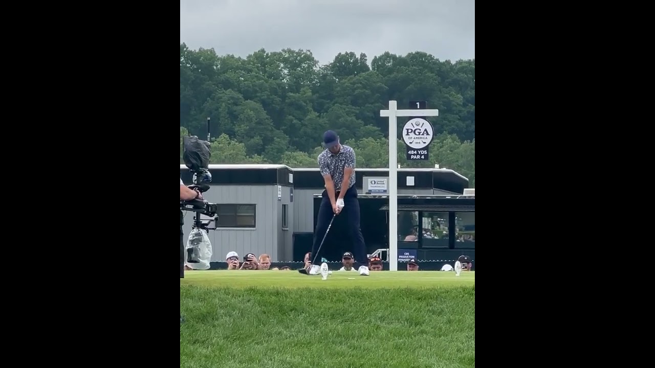 Golden Boy Jordan Spieth Pre-Shot Routine & Awesome Swing Motion, 조던스피스 프리샷루틴 파워풀 스윙모션 2024