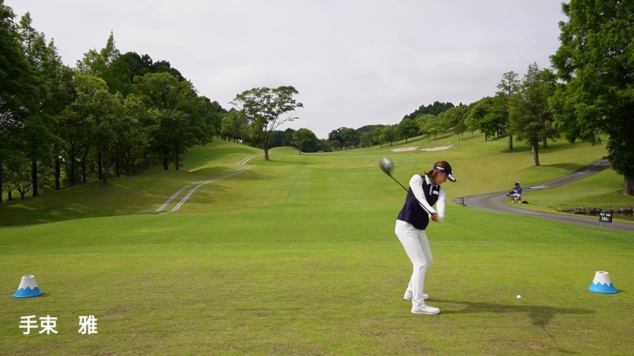 TWGT12thGAME　DAY1 1Hティーショット OUTスタート組