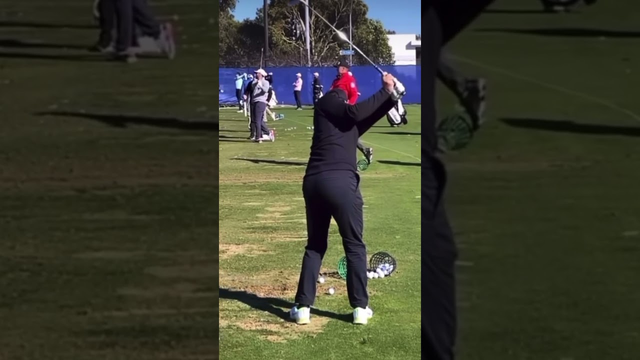 Rory McIlroy Wedge Swing Slow Motion Rear