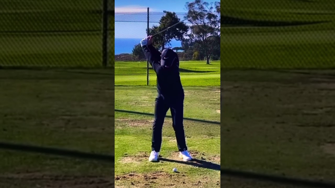 Rory McIlroy Wedge Swing Slow Motion FO
