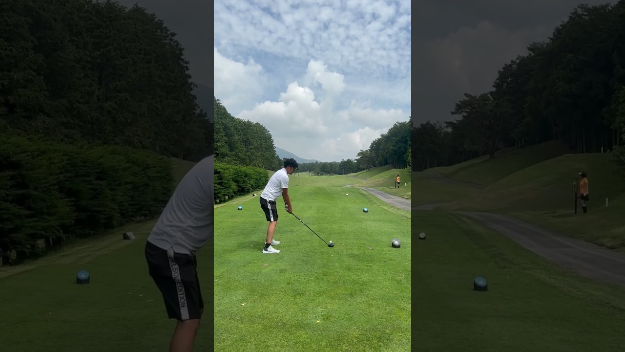 マキロイ型表　反対に振ってる間に打つ‼️ #golf #epon #下回りスイング #イメージシャフト #ゴルフスイング #表のスイング#裏#裏のスイング