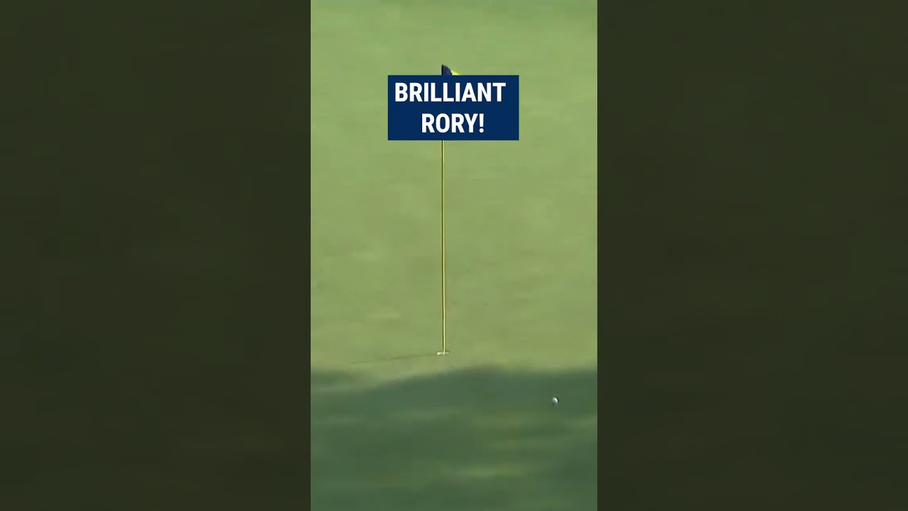Rory McIlroy knows his way around a FLOP SHOT! 🙌