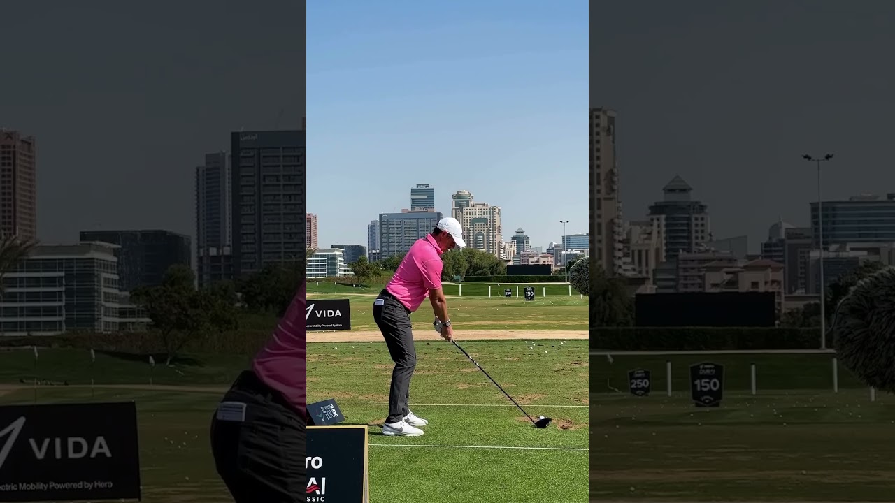 2024 No.1 Long Hitter Rory McIlroy Amazing AWing Motion & Slow Motion