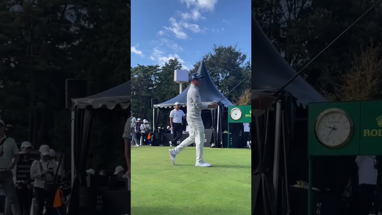 2024 Rickie Fowler Awesome Swing Motion & Slow Motion,リッキー・ファウラーの素晴らしいスイングモーションとスローモーション