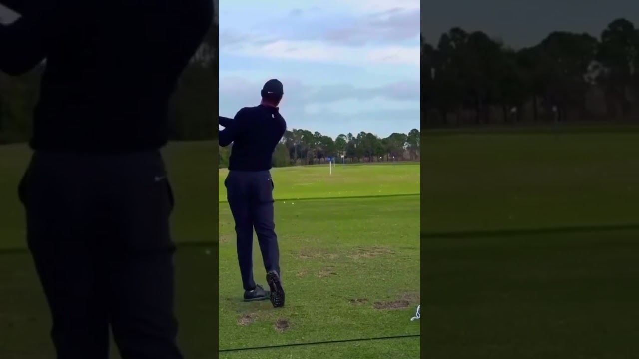 Tiger Woods Punch Draw Driver Swing