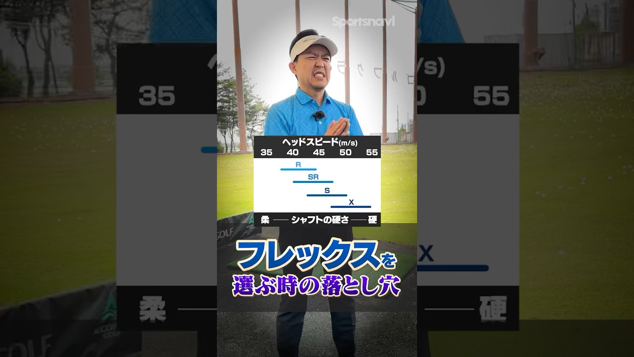 【シャフト選びの落とし穴⁉︎】アマチュアに気をつけてほしいフレックス選びをゴルフコーチに聞いてみた！#ゴルフ #ゴルフ練習法 #吉本巧
