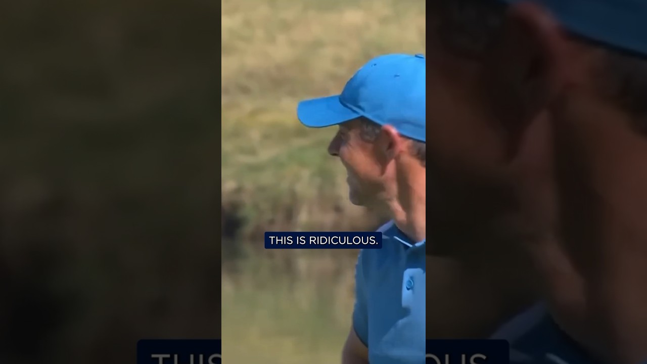 Rory McIlroy's BRILLIANT reaction to Fitzpatrick's four-hole run! 😂