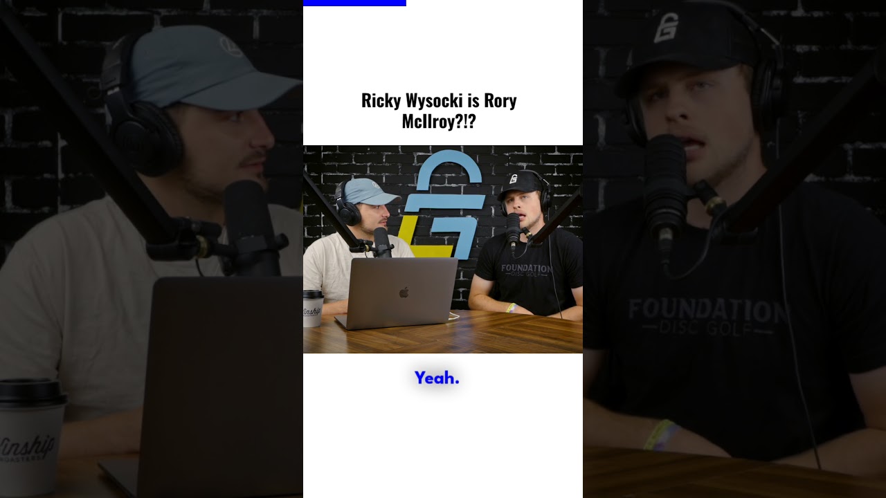 Ricky Wysocki is Rory McIlroy?!? #discgolf #podcast #discgolfprotour