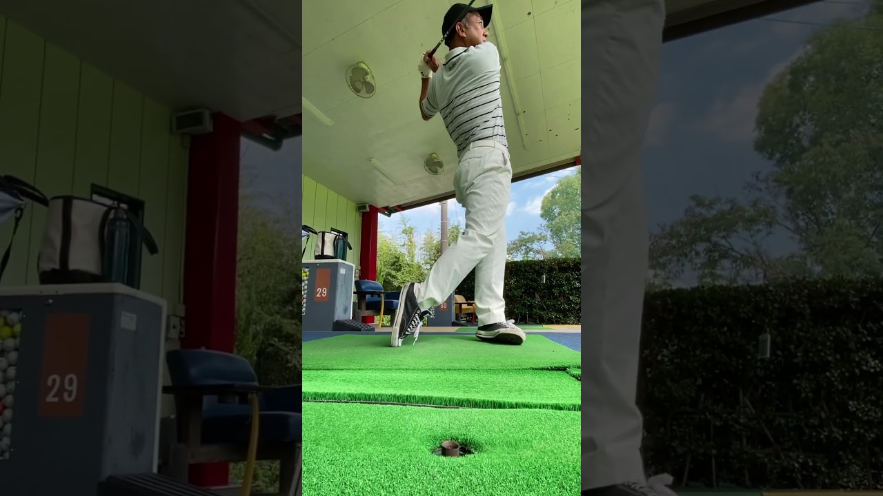 ドライバーショット #80切り #ゴルフ #golftour #田中勝也 #golf #ゴルフスイング #ふじさんゴルフ #ふじさん流 #アプローチ #ドライバーショット #美スイング #初心者