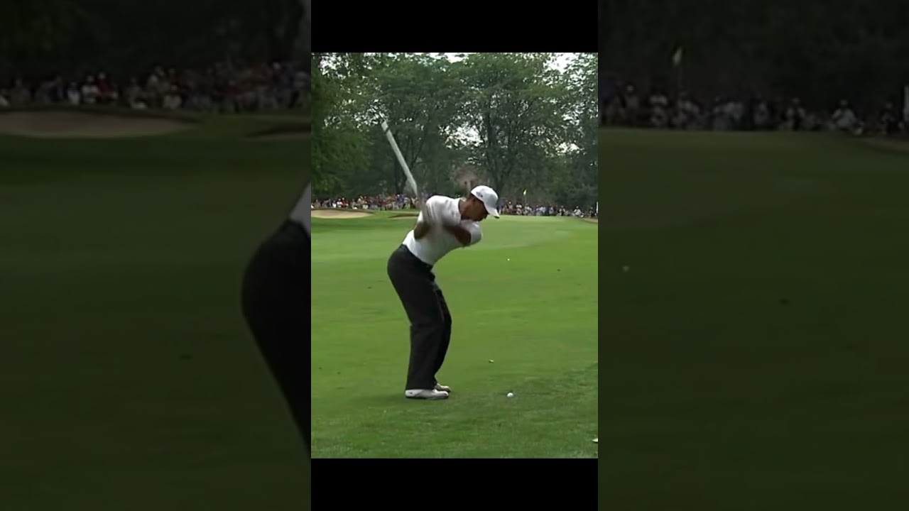 This was Tiger Woods greatest era. Love this swing so much. What do you think? #tigerwoods