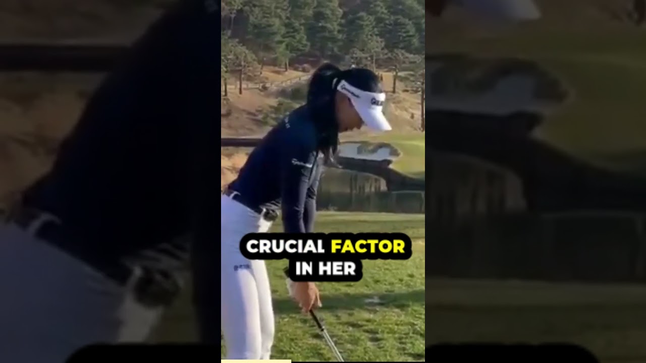Golf Girls : Hyunju Yoo  KLPGA Powerful Golf Swing #secretgolftour #golf