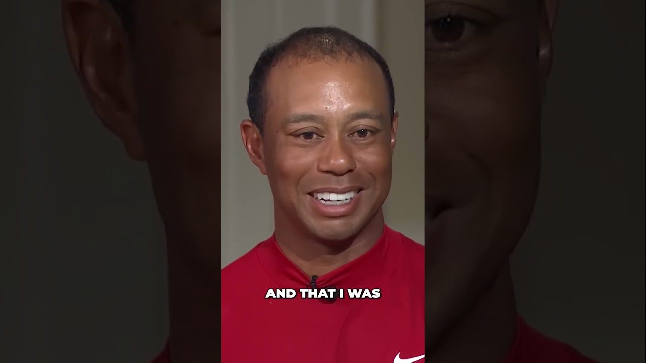 Victory Moment for Tiger Woods - Embracing Family at the Golf Course #golf #pga #tigerwoods #pgatour