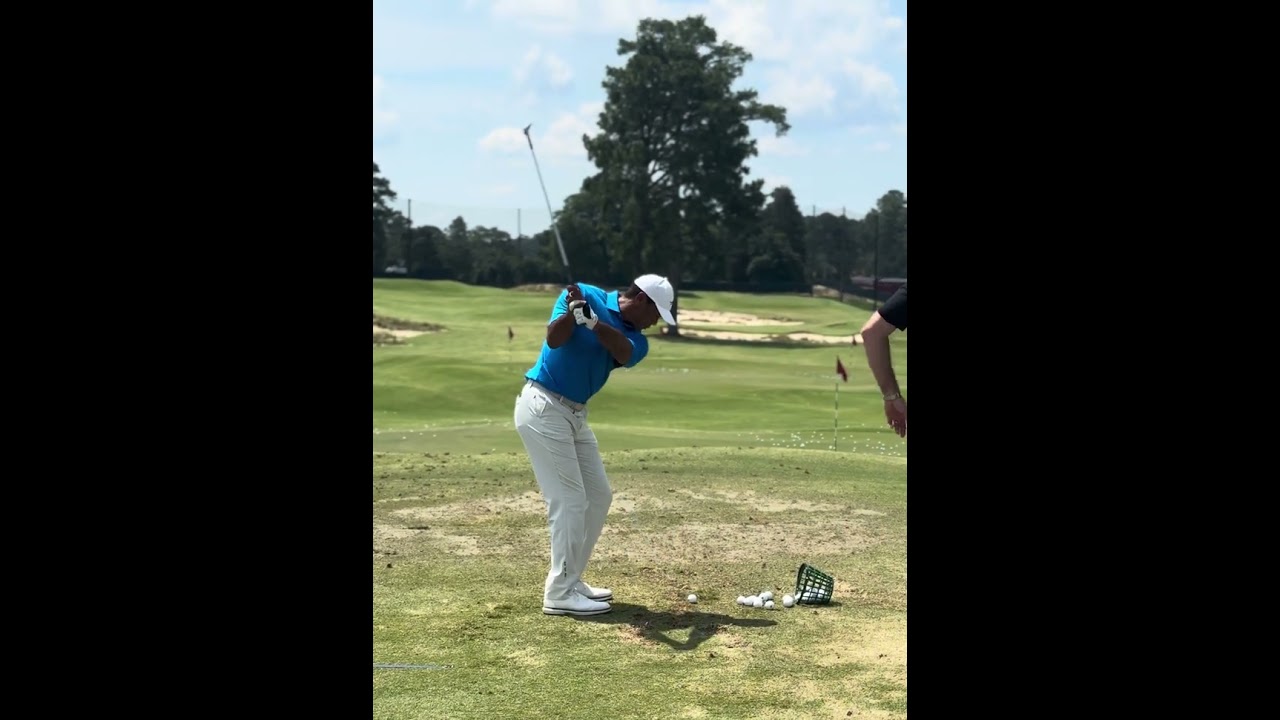 Tiger Woods wedge - US Open 2024 DTL