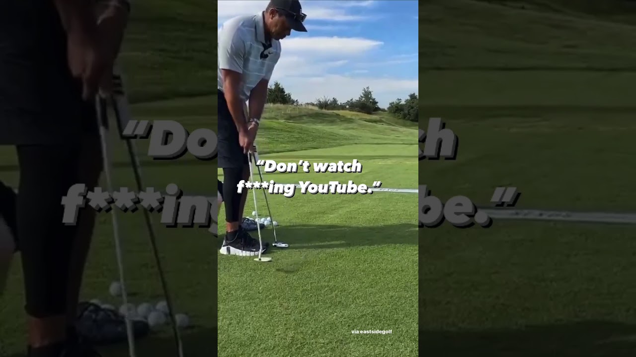 Tiger got straight to the point 💀