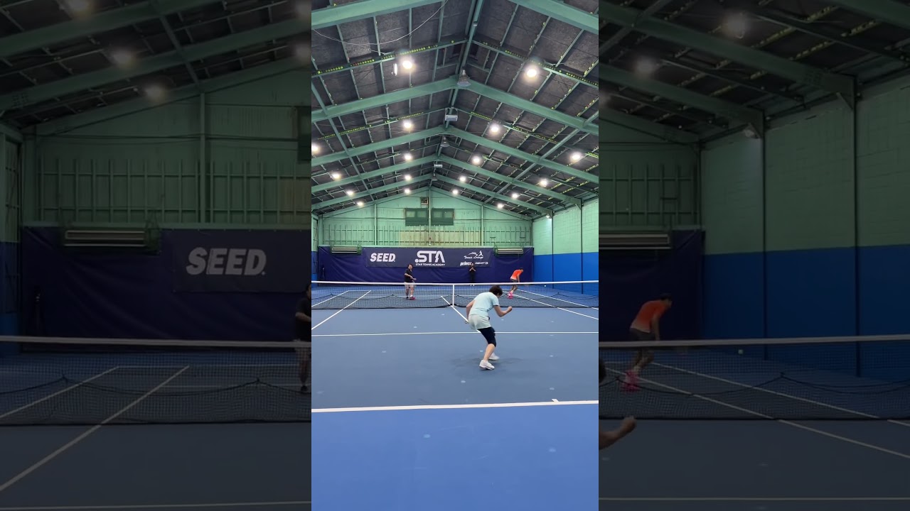 センスの塊！こんなの打てたらテニス楽しいだろうな【#shorts】