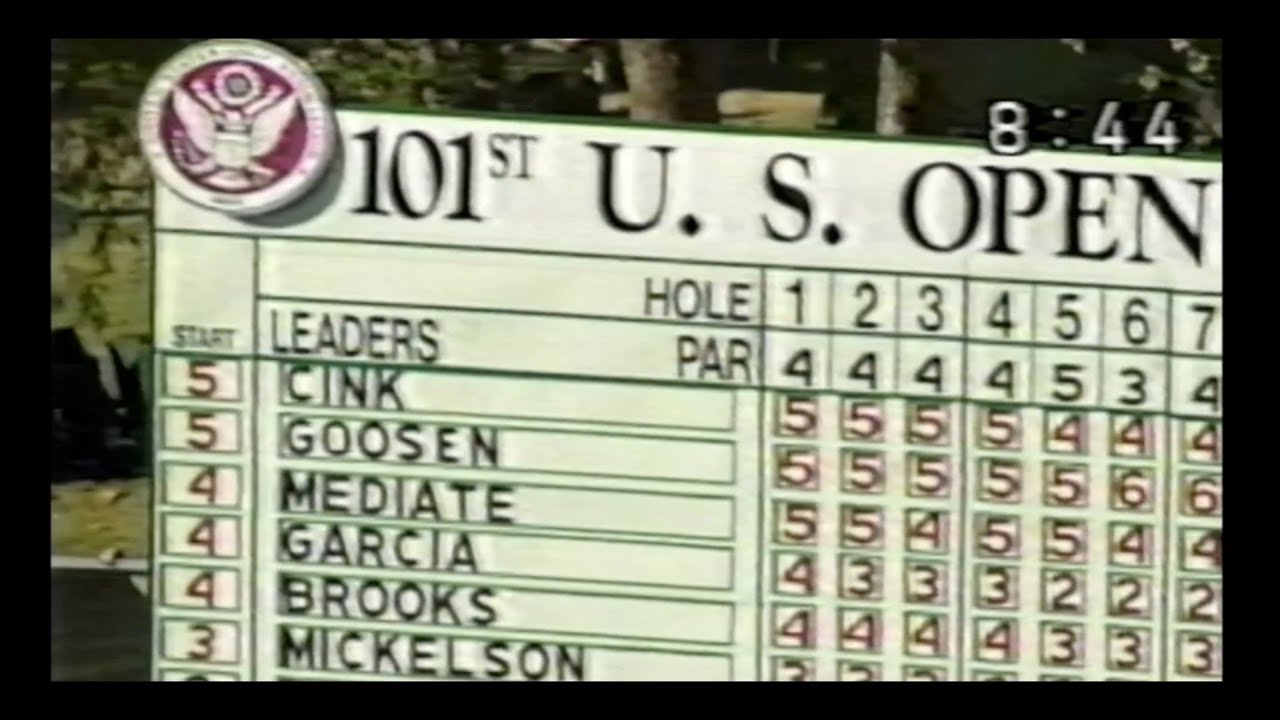 2001年 全米オープン 最終日（後半）オクラホマ州トルサ・サザンヒルズＣＣ（パー７０９７３ヤード）