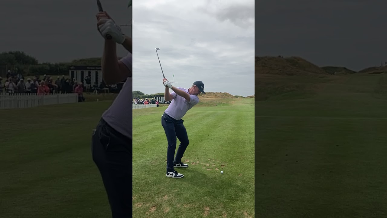 Justin Rose qualifying for 2024 Golf open.