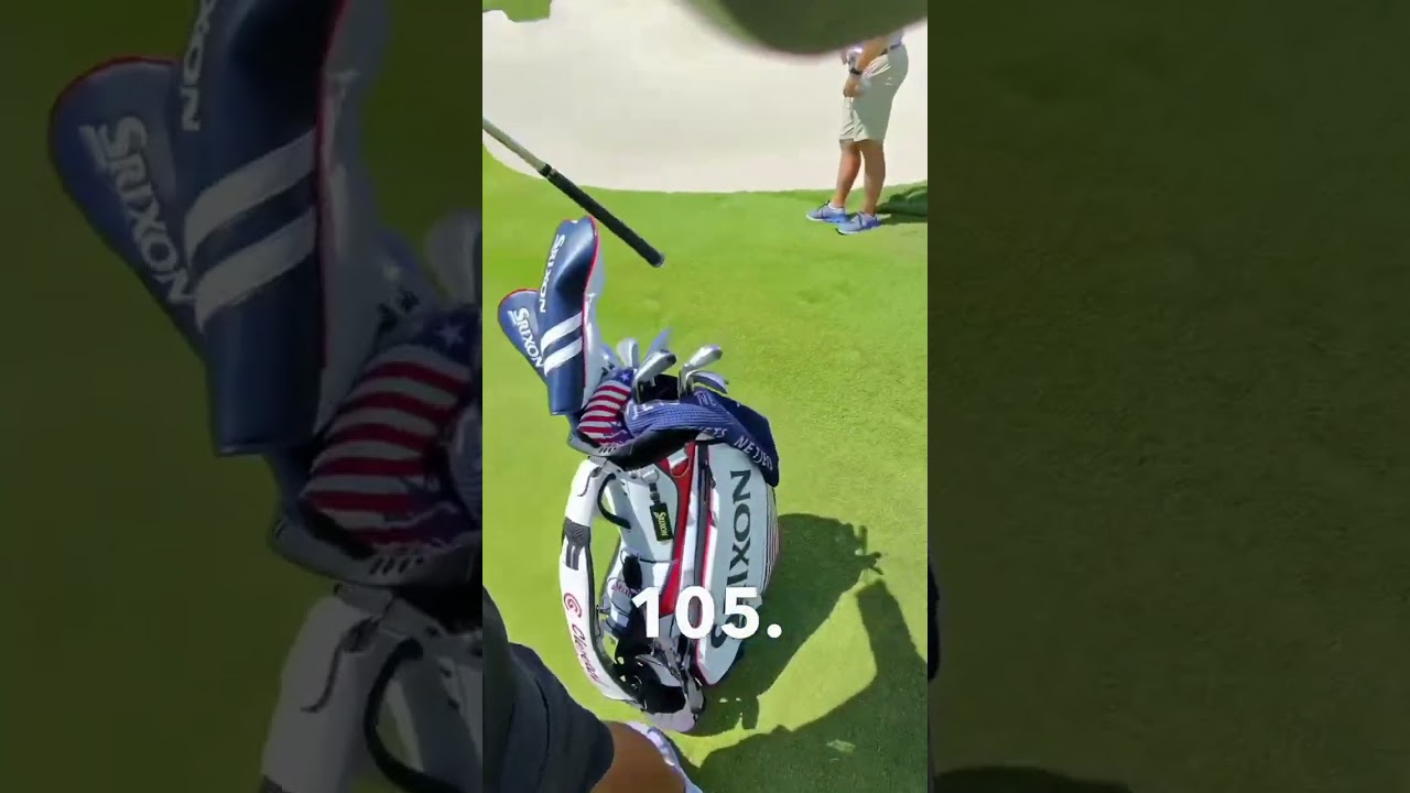 POV: You’re caddying for Brooks Koepka! 💪 #livgolf #shorts