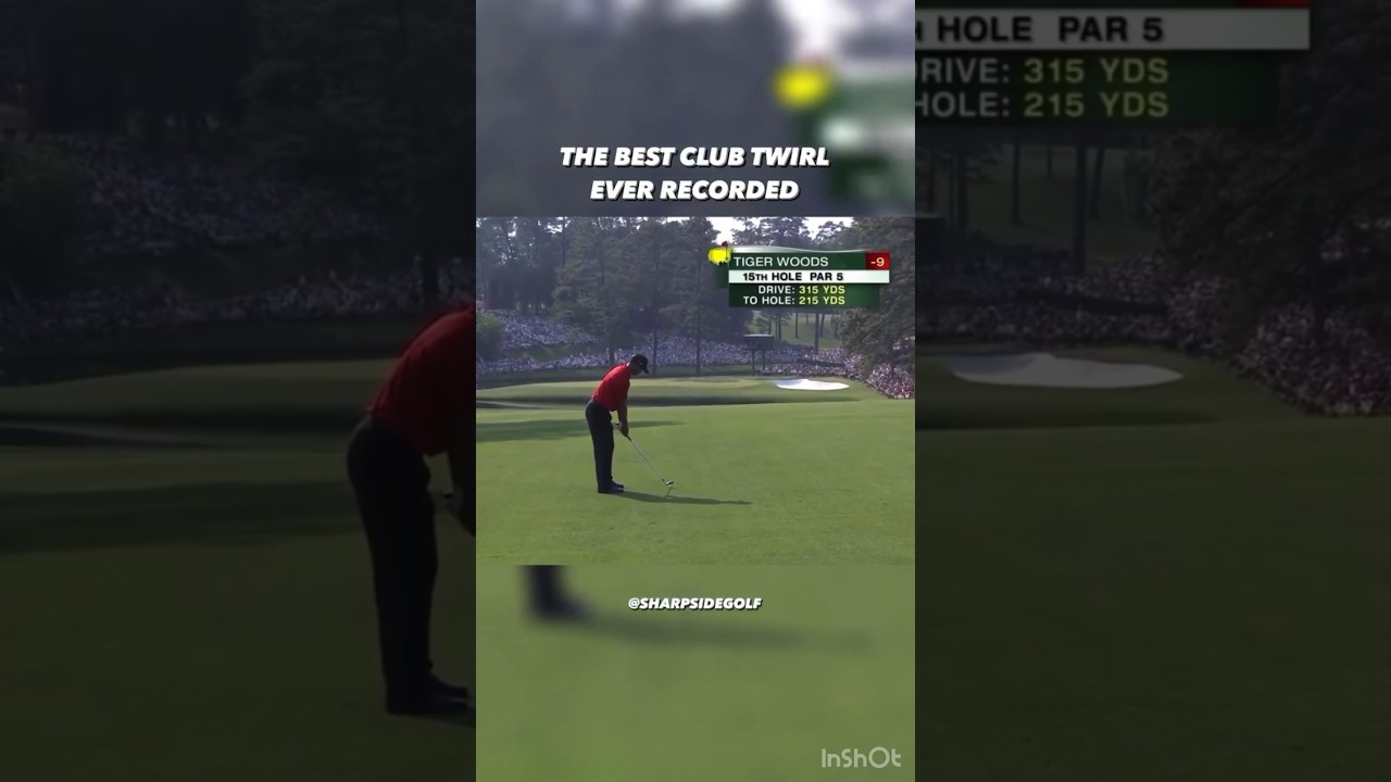 Tiger Woods at his best 🔥