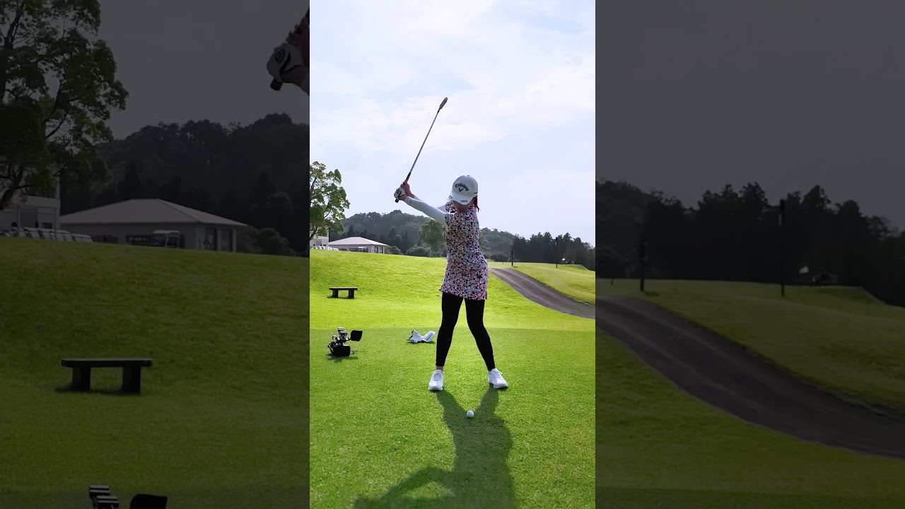 プロゴルファーがダルマシューターを打つとこうなります。 #shorts #shortvideo #short #golf #golfswing  #ゴルフスーパーショット