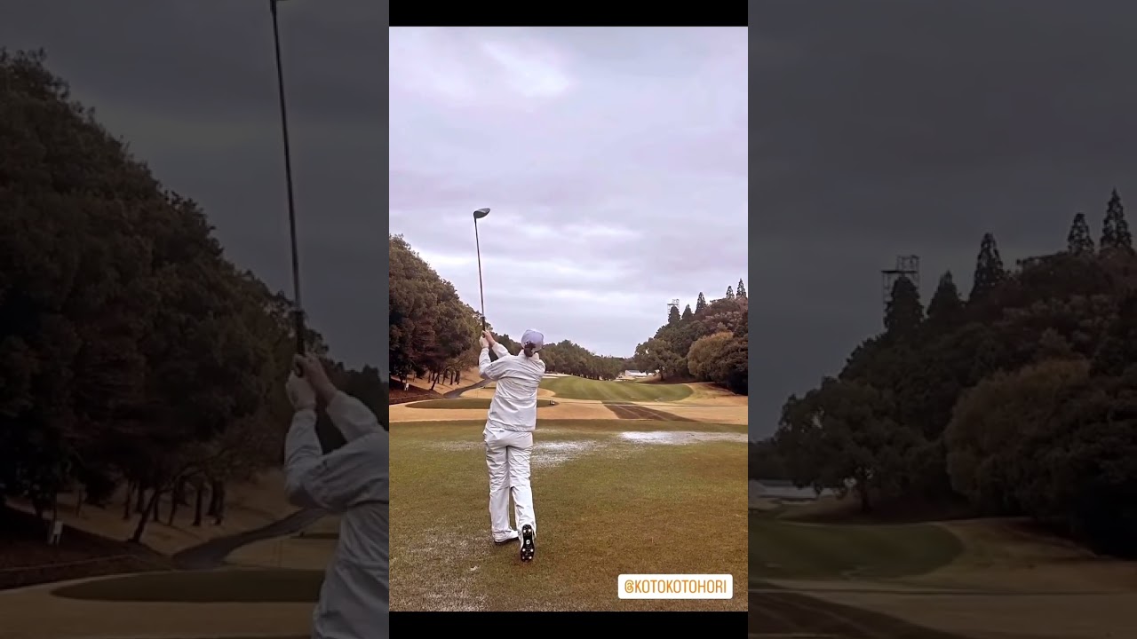 堀琴音 Kotone Hori #golf #ゴルフ #ゴルフ女子