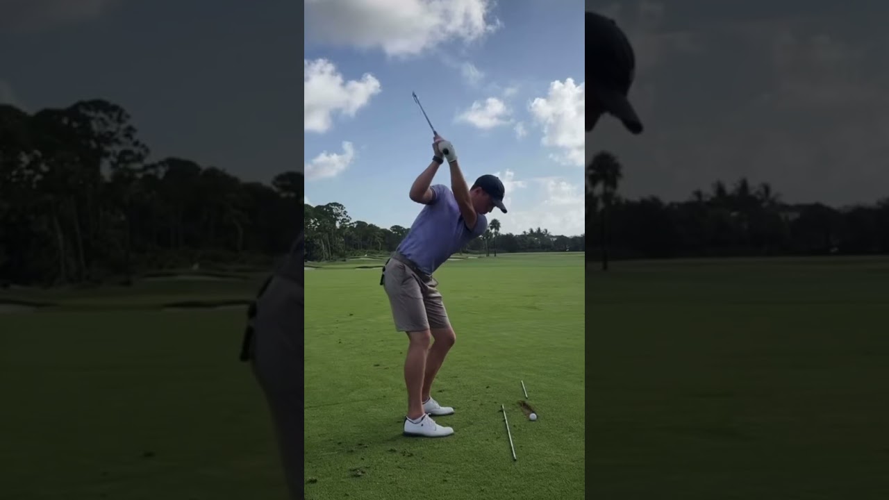 Justin Thomas Iron Swing Slow Motion
