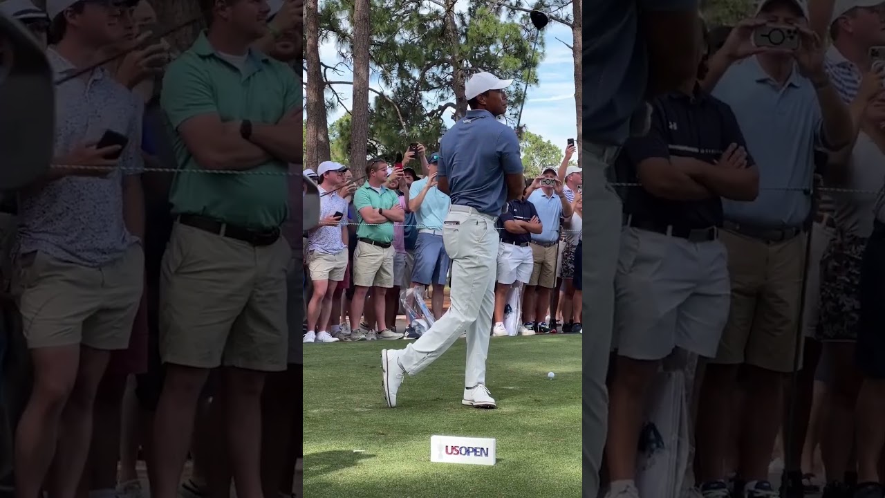 2024 Legend Golfer Tiger Woods Awesome Swing Motion & Slow motion