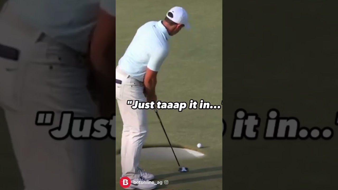 Rory Putting, Get ‘em Next Time 😅 #golf #usopen #pga #subscribe #funnygolf