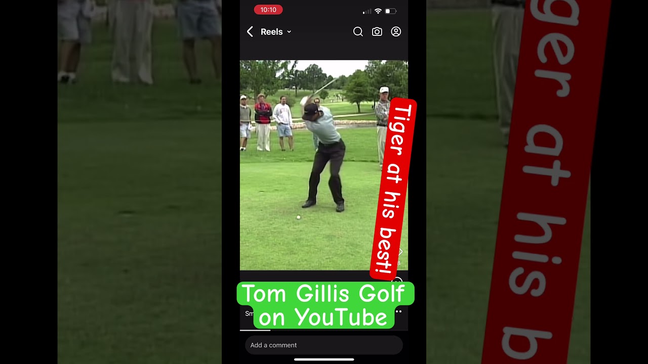 Tiger Woods at his best or NO? What say you? #tomgillisgolf #tigerwoods #pgatour