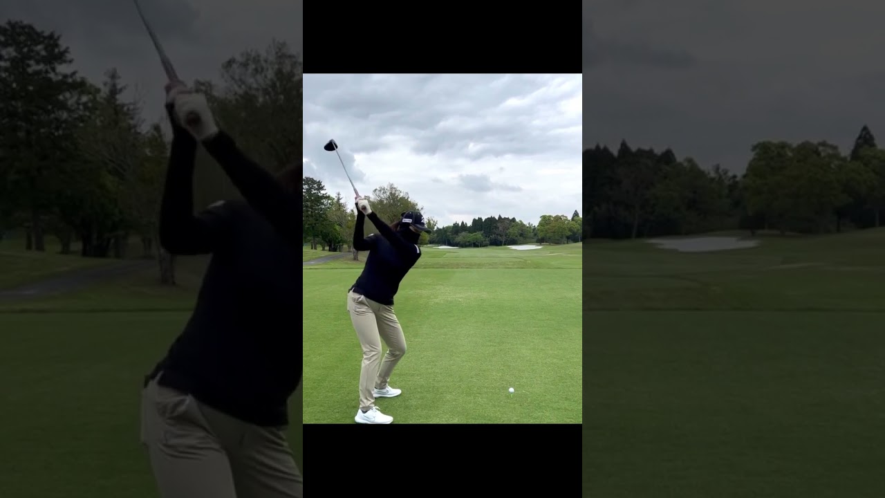 Momoko Osato 大里桃子  #golf #golfswing #ゴルフ