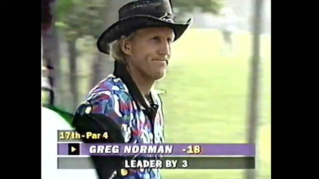 '95メモリアルトーナメント 優勝 グレッグ・ノーマン3-4