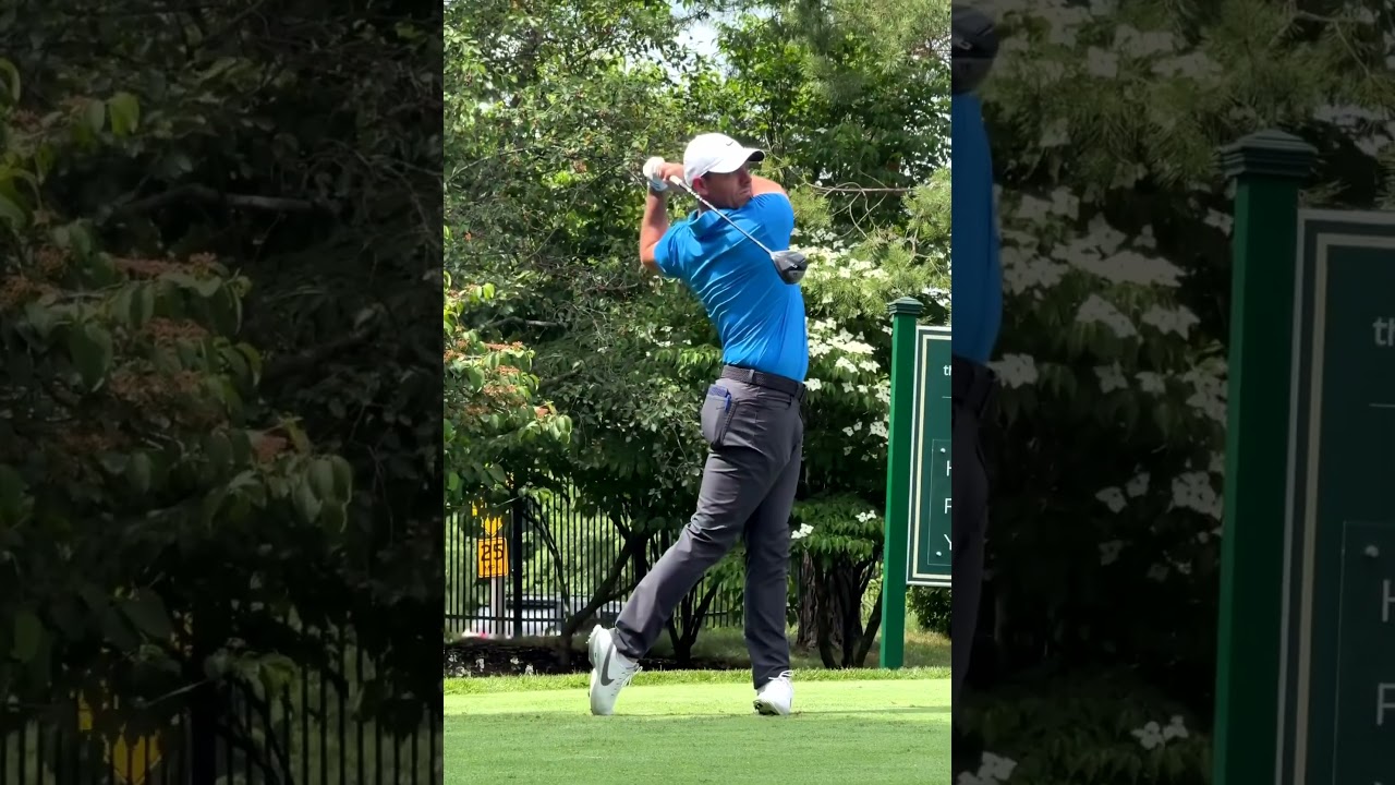 Rory McIlroy's Swing  #shortsvideo #golfswing