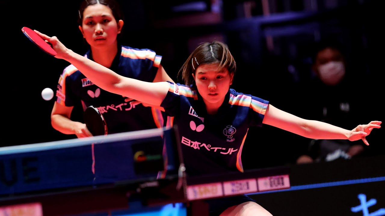 京都カグヤライズ vs 日本ペイントマレッツ ノジマTリーグ2022-2023【期間限定】あの大熱戦をもう一度！ 2023年2月4日 貝塚市コスモスシアター【卓球 Tリーグ公式】