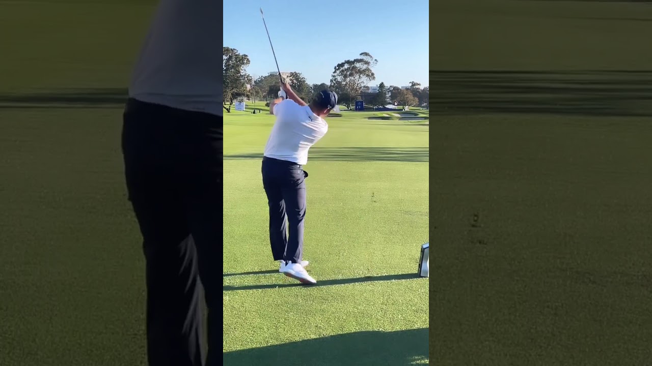 Power Long Hitter Bryson Dechambeau Awesome Swing Motion & Slow motion,ブライソン・デシャンボーの素晴らしいスイングモーションと