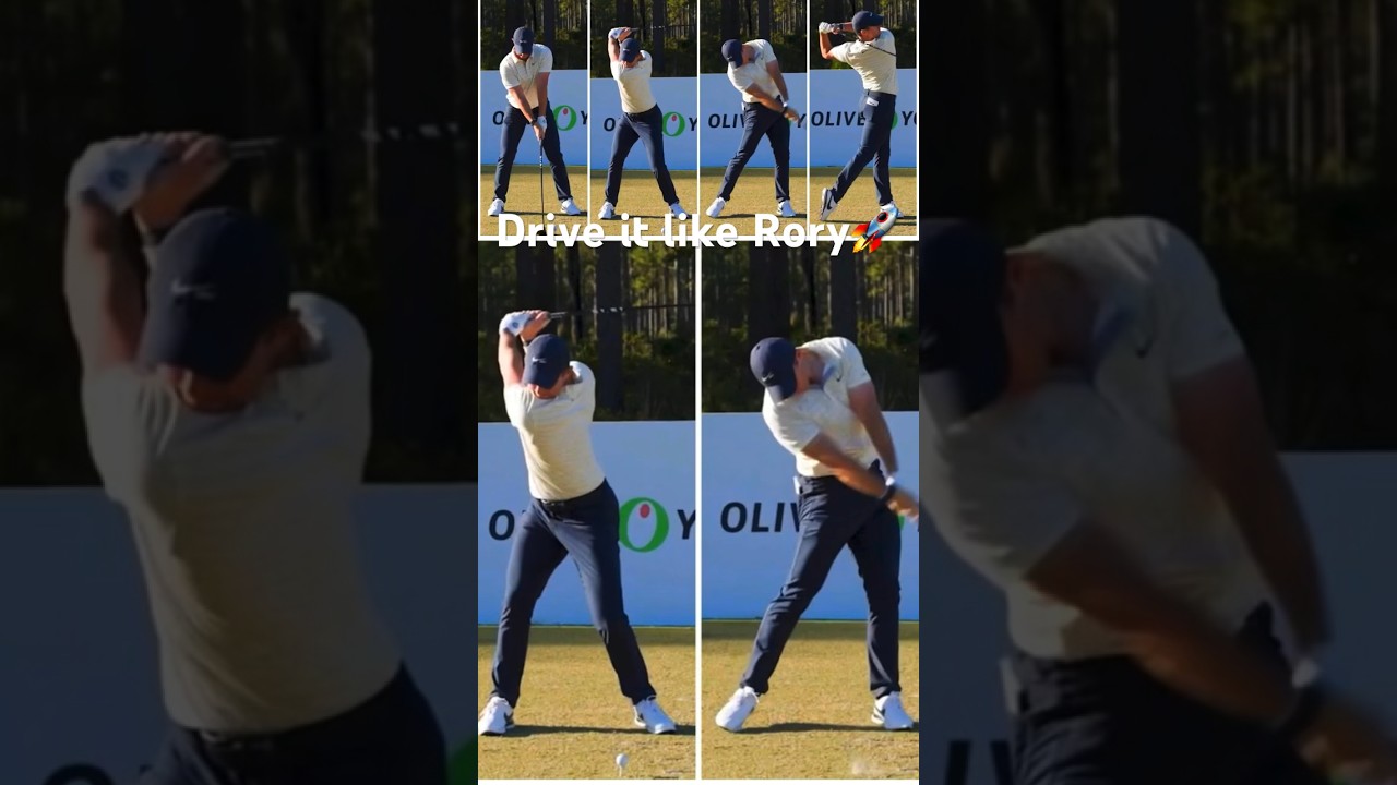 Want to Drive the Golf Ball like Rory Mcilroy??? #golf #golftips #worldclassgolf #golfswing #golfer