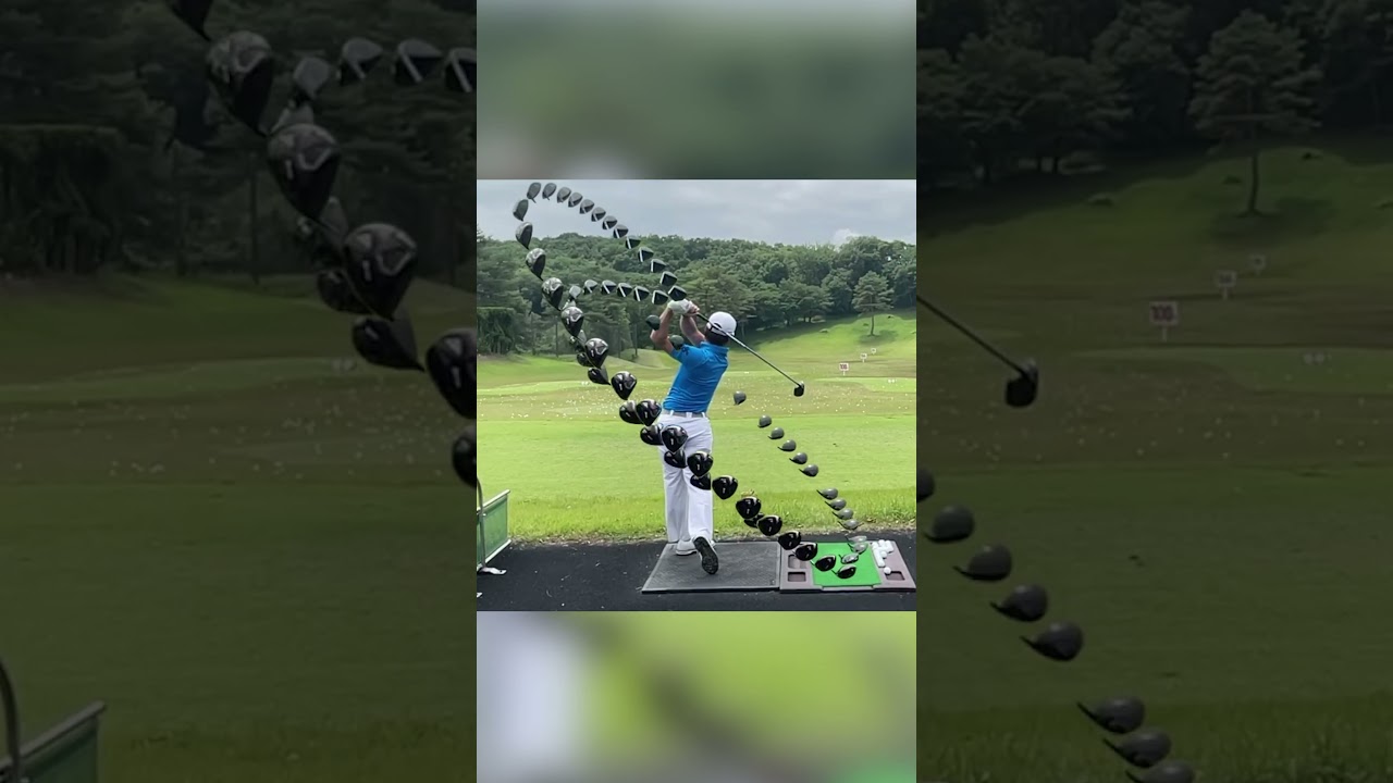 プロのスイングを分解したら凄かった、、、、、、、　#shorts  #golf #shortvideo #short #golfswing #golfshorts
