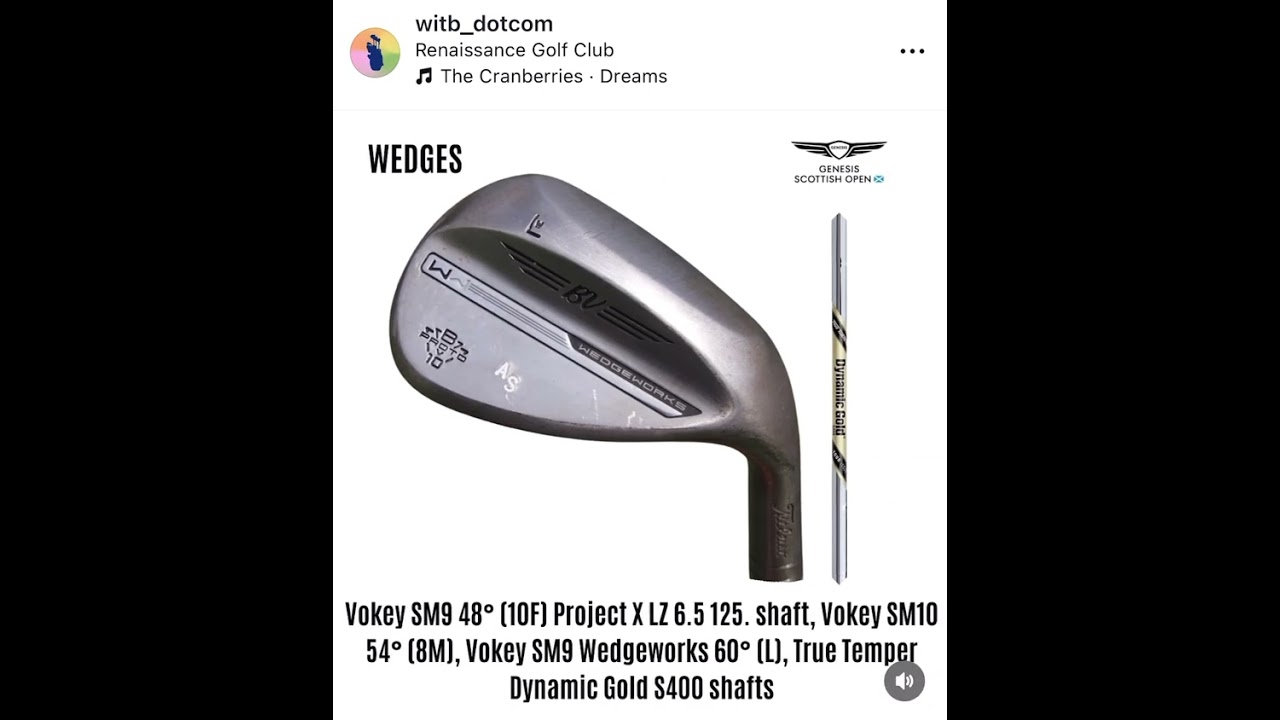 What's In The Bag? Adam Scott | Genesis Scottish Open 2024 #WITB