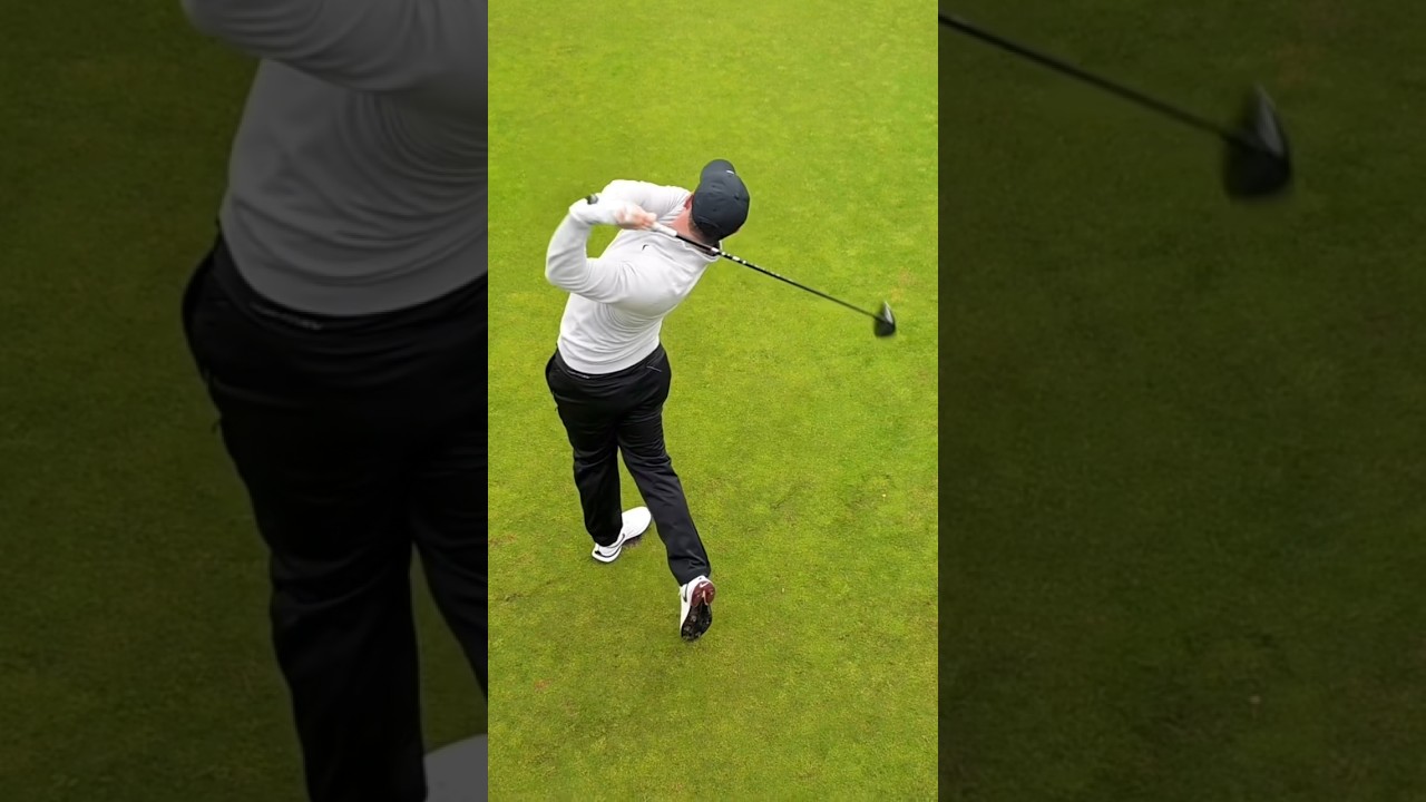 위에서 본 로리 맥길로이 드라이버 스윙 #golf #로리 #드라이버스윙 PGA