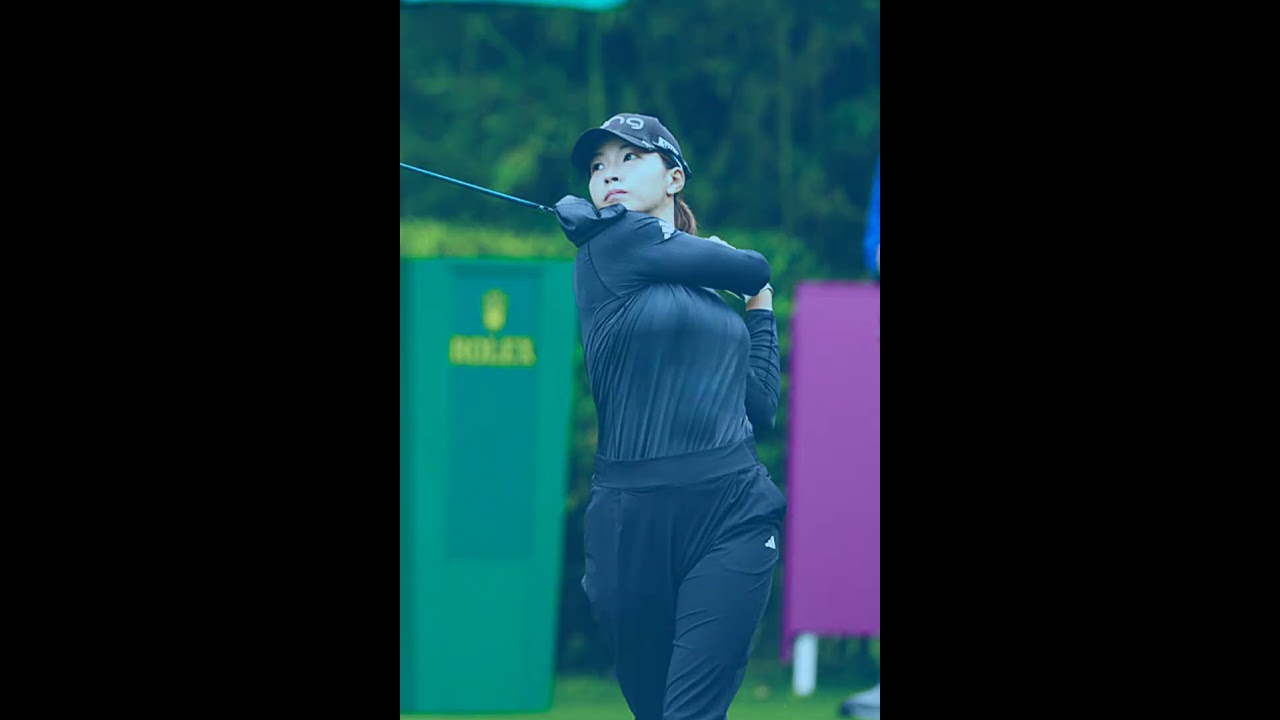 海外女子メジャーのアムンディ・エビアン選手権古江彩佳が単独首位で決勝へ　ボギーフリー『65』に「しっかりと集中できている」