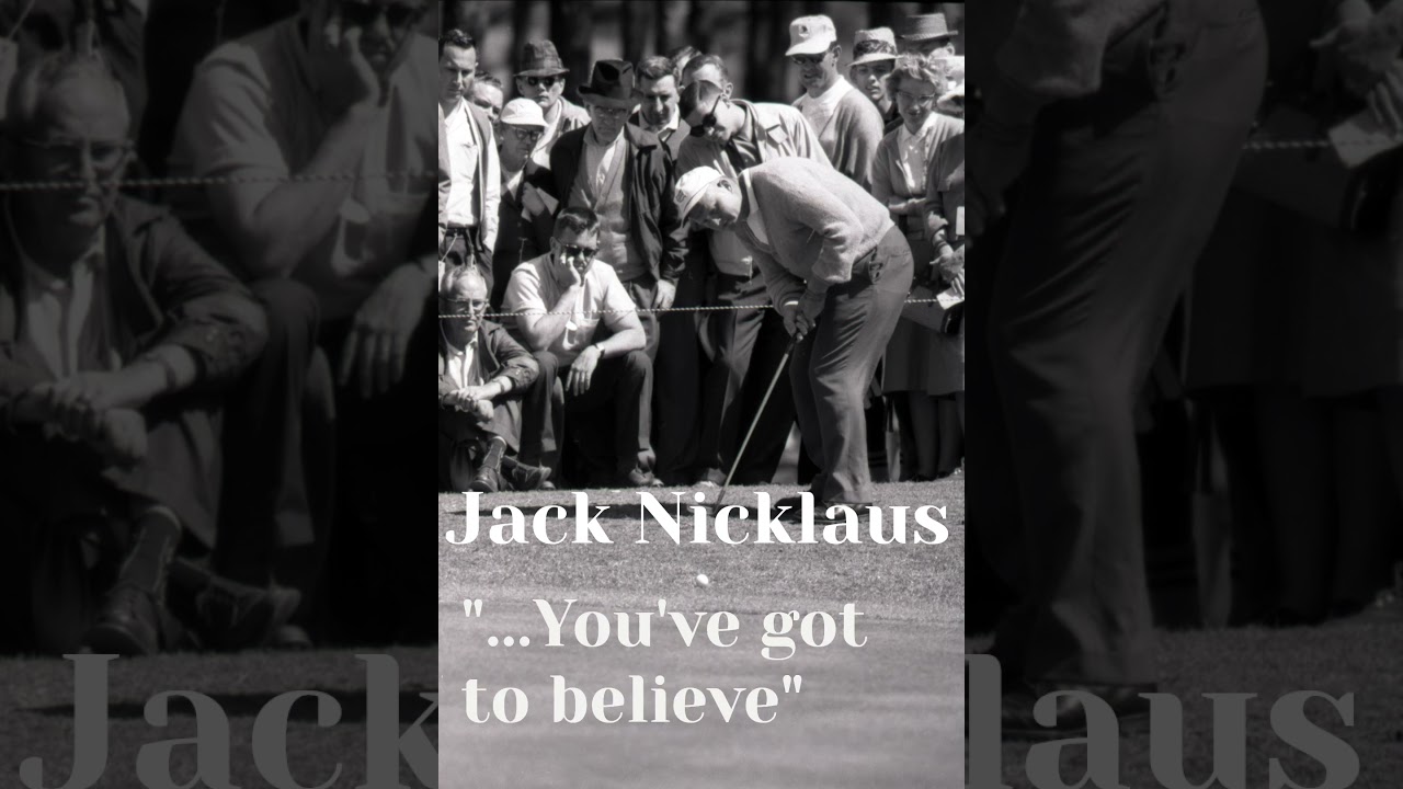 Jack Nicklaus Golf Tip Mental Game