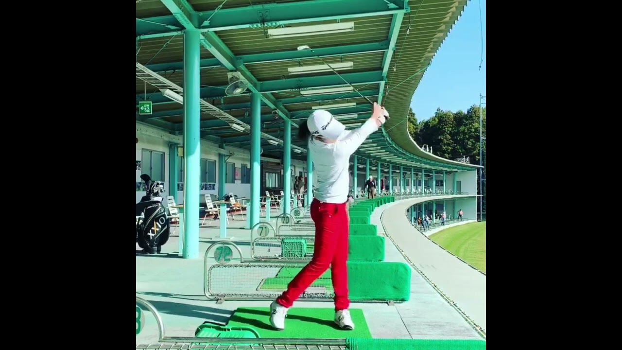 【アイアン練習】稲見萌寧（いなみもね）