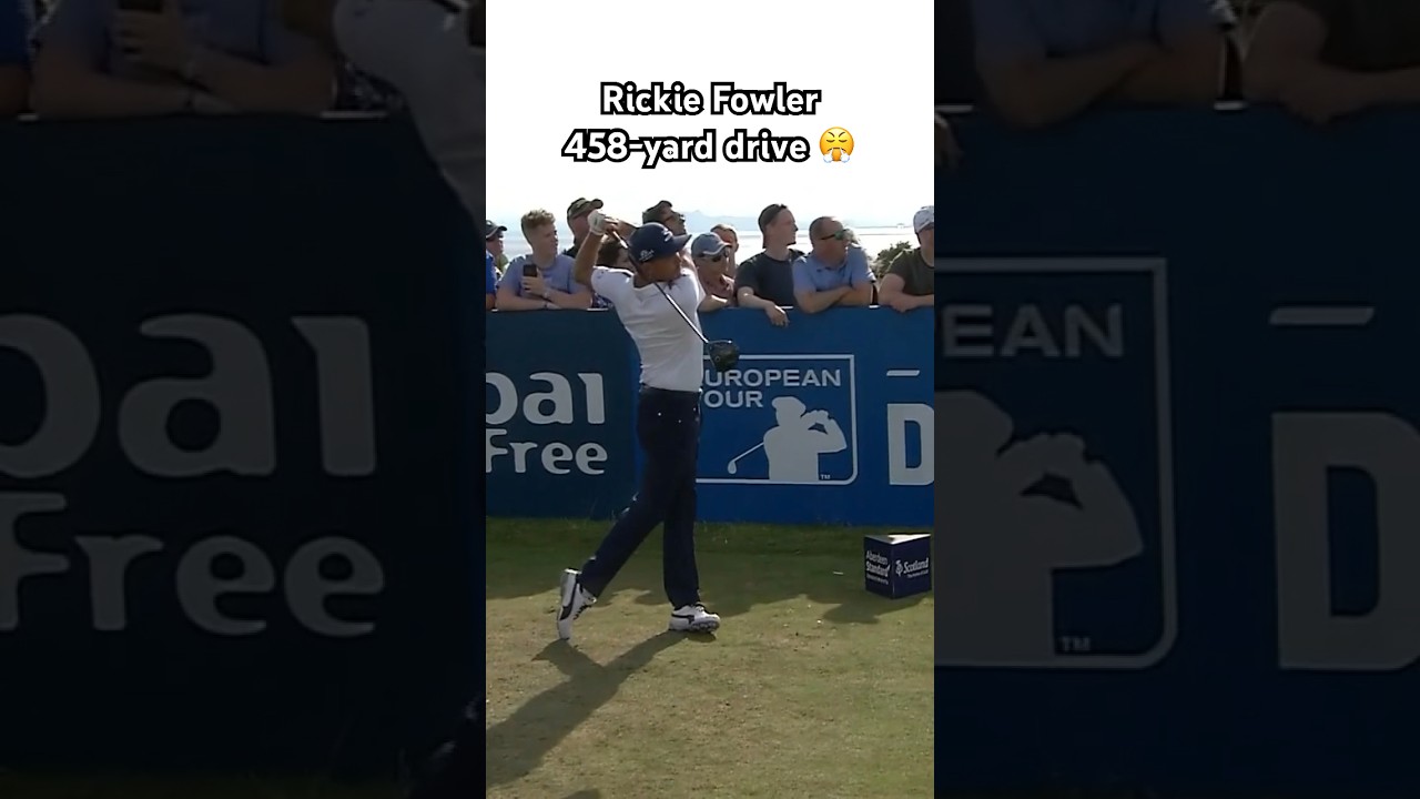 Rickie Fowler CRUSHED this drive 💪