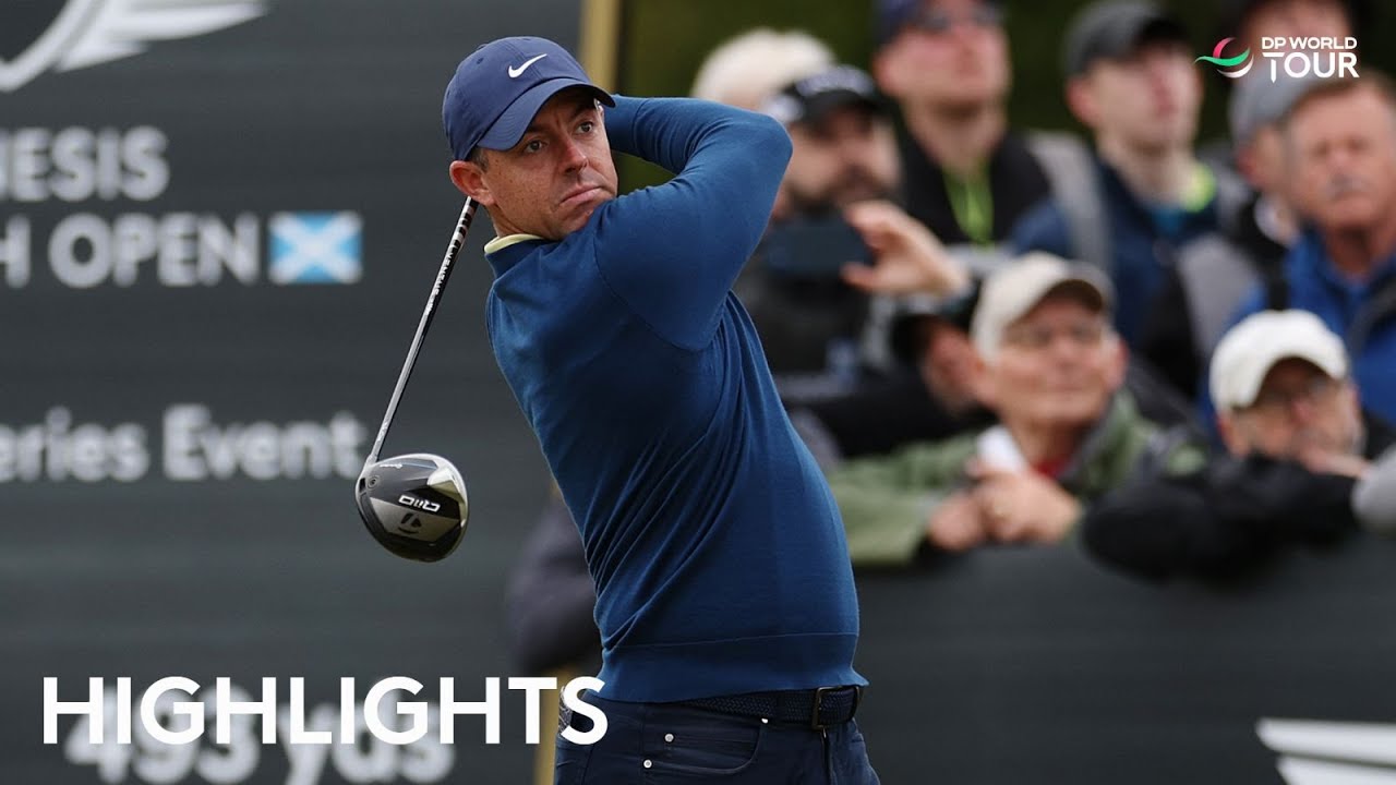 Rory McIlroy Round 1 Highlights | 2024 Genesis Scottish Open