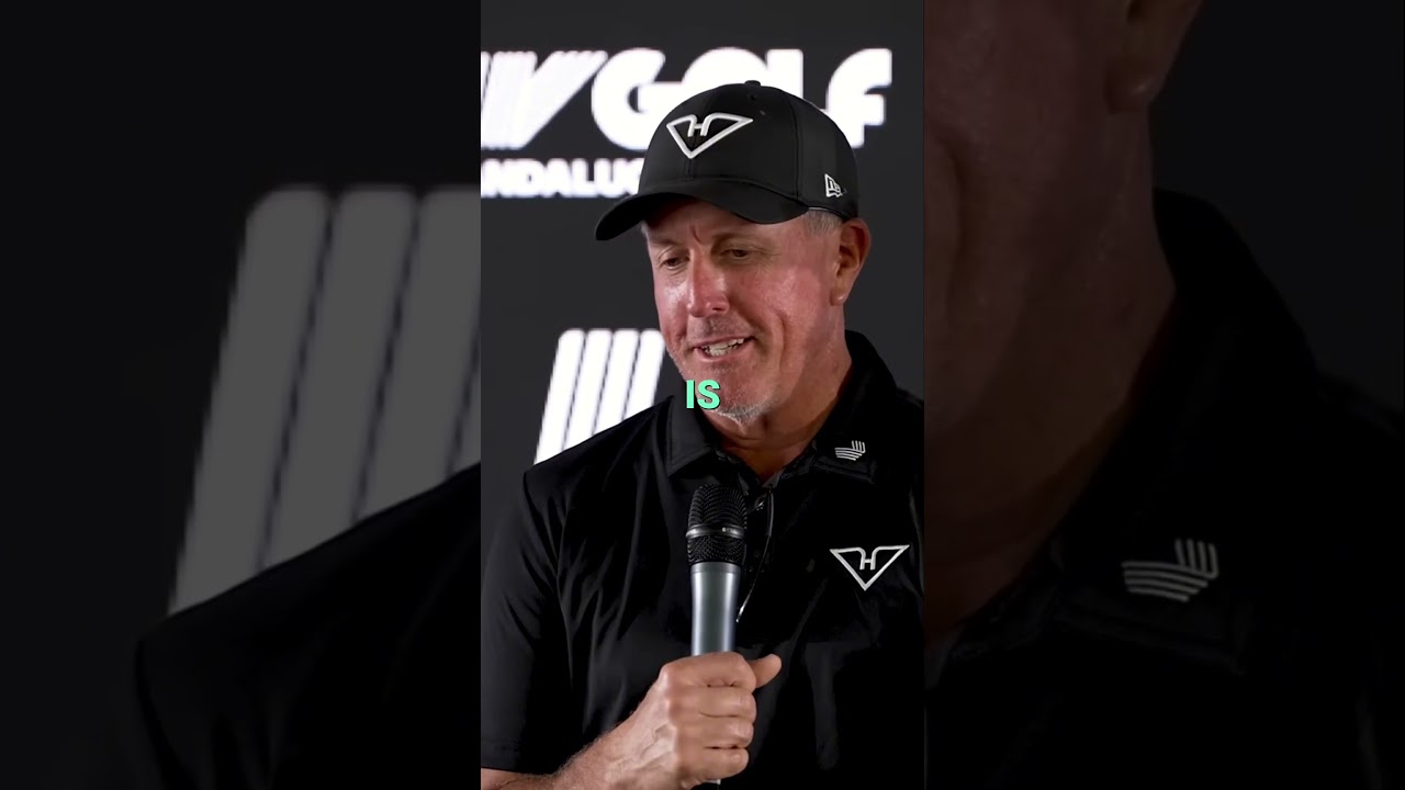 Phil Mickelson on Keegan Bradley being named the Team USA Ryder Cup Captain #golfshorts #pga #golf