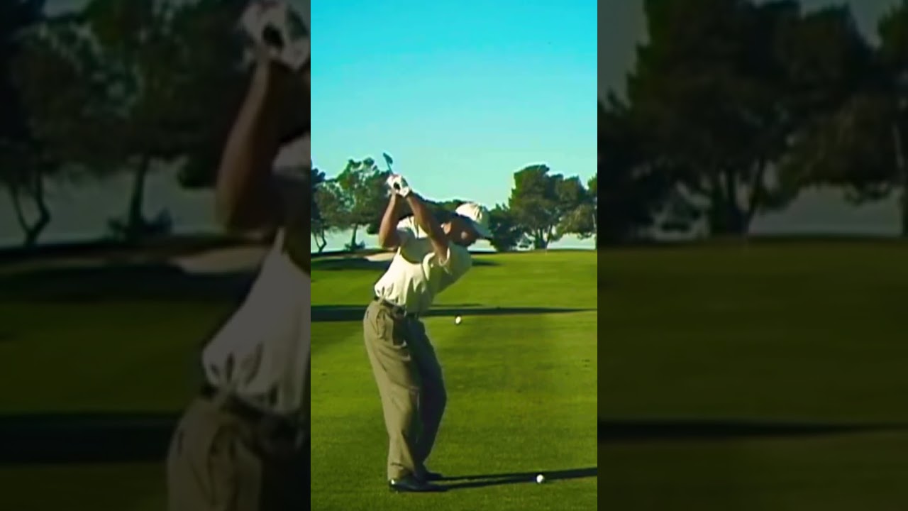 Prime Tiger Woods Iron Swing Slow Motion