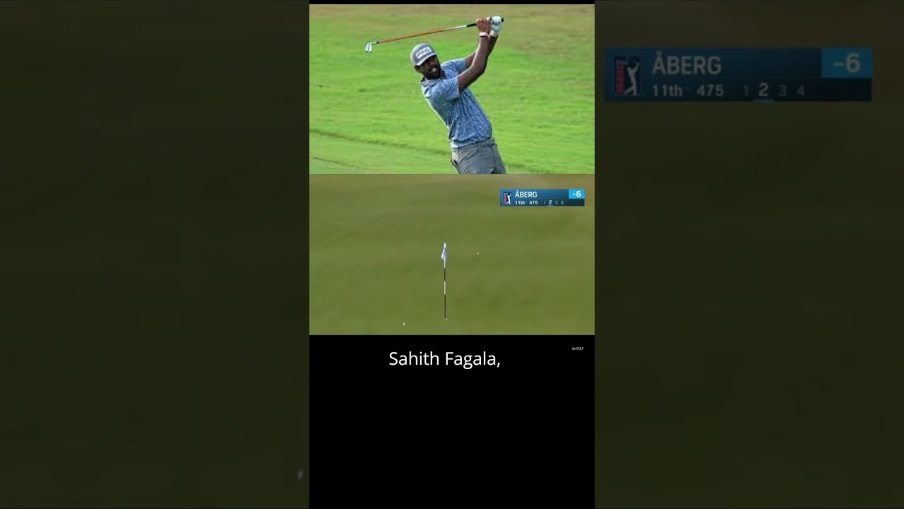 LUDVIG ÅBERG LEADS AFTER ROUND 2 OF THE SCOTTISH OPEN #ludvigaberg #jordanspieth #scottishopen #pga